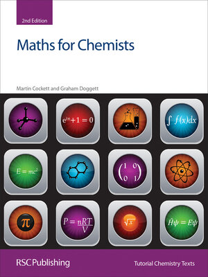 cover image of Maths for Chemists